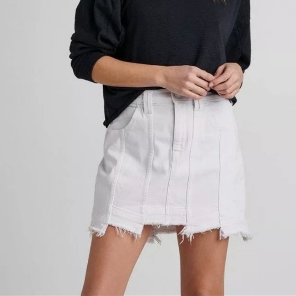 Hudson Weekender Step Hem Skirt